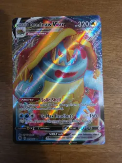 Pokemon Drednaw VMAX Full Art SWSH Champions Path 015/073 - Image 1