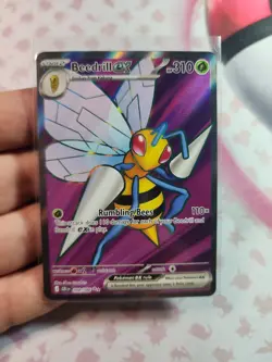 Beedrill Ex 098/108 Ultra Rare NM Pokemon TCG: Chaos Rising - Image 1