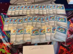 Pokemon TCG - 36x Poke pad - Including 5 Reverse Holos , Ascended & Perfect - Image 1