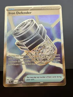 Pokemon Iron Defender Ultra Rare #110/084 Pitch Black - Image 1
