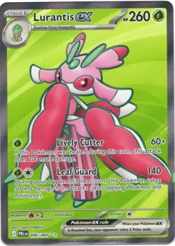 Lurantis ex 096/084 Ultra Rare Pitch Black Pokemon Holo Near Mint - Image 1