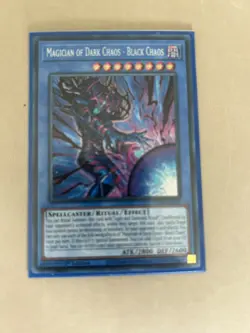 Yugioh CORI-EN027 - Magician of Dark Chaos - Black Chaos - Secret Rare - Image 1