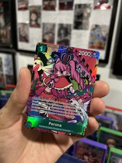 One Piece TCG OPTCG PERONA OP09-034 Treasure Rare TR French FR NM - Image 1
