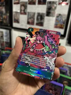 One Piece TCG OPTCG PERONA OP09-034 Treasure Rare TR French FR NM - Image 2