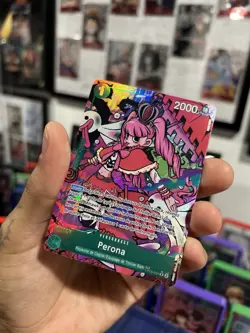 One Piece TCG OPTCG PERONA OP09-034 Treasure Rare TR French FR NM - Image 4