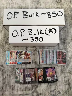 ONE PIECE Tcg Bulk Lot ~ 1300 Total! INCLUDES 53 SR! - Image 1