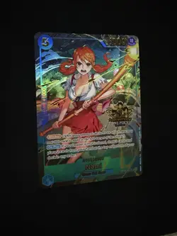 One Piece TCG 3rd Anniversary Set Nami OP11-054 English Near Mint - Image 3