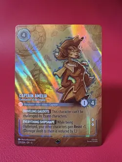 Captain Amelia - Commander Of The Legacy Enchanted DISNEY LORCANA - Image 1