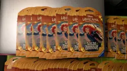 x60 Disney Lorcana: Wilds Unknown Sleeved Booster Pack! Sealed! Variety Artworks - Image 2