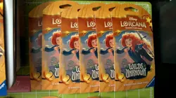 x60 Disney Lorcana: Wilds Unknown Sleeved Booster Pack! Sealed! Variety Artworks - Image 3