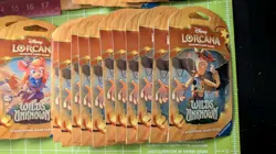 x60 Disney Lorcana: Wilds Unknown Sleeved Booster Pack! Sealed! Variety Artworks - Image 4