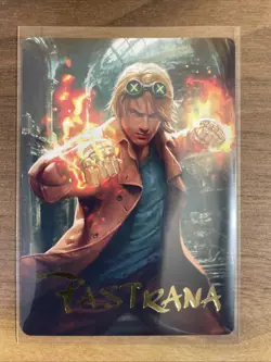Chase Stein, Runaway Art Card (Gold Stamped) 43/45 MTG Marvel Super Heroes - Image 1