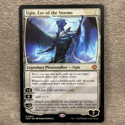 MTG Ugin, Eye of the Storms Tarkir Dragonstorm TDM #1 Non-Foil NM Magic Card - Image 1