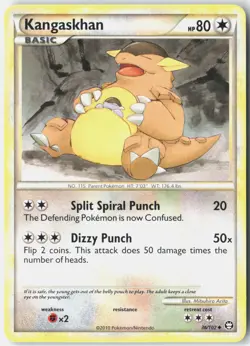 Kangaskhan Triumphant 36/102 Pokemon Card - Image 1