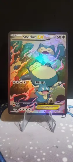 Snorlax EX Custom Card Fan Art DIY Full Art SIR - Image 1