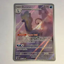 Aurorus 92/88 Illustration Rare Holo Pokemon Card Perfect Order - Image 1