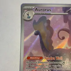 Aurorus 92/88 Illustration Rare Holo Pokemon Card Perfect Order - Image 2
