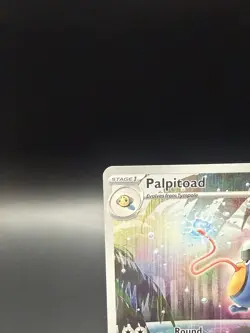 Palpitoad 104/086 Illustration Rare IR Holo Sv: Black Bolt Pokemon Card TCG NM - Image 3