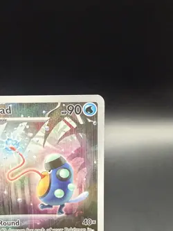 Palpitoad 104/086 Illustration Rare IR Holo Sv: Black Bolt Pokemon Card TCG NM - Image 4