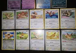 18 Eeveelution Cards Including 4 EX & 3 Reverse Holos LP-NM. See Pictures - Image 2