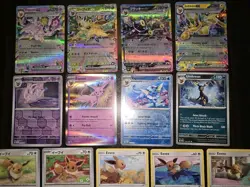 18 Eeveelution Cards Including 4 EX & 3 Reverse Holos LP-NM. See Pictures - Image 3