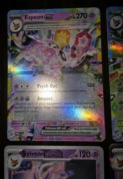 18 Eeveelution Cards Including 4 EX & 3 Reverse Holos LP-NM. See Pictures - Image 4