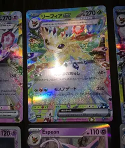 18 Eeveelution Cards Including 4 EX & 3 Reverse Holos LP-NM. See Pictures - Image 5