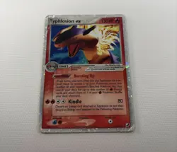 Pokemon Typhlosion EX TCG Unseen Forces Holo Card 110/115 EX Rare - Image 1