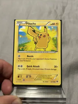 Pokemon Card - Pikachu XY 42/146 - Holo - Movie Promo - Image 1