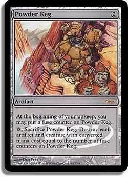 Magic the Gathering MtG Assorted Promo Cards Promo Powder Keg [Player Rewards] - Image 1