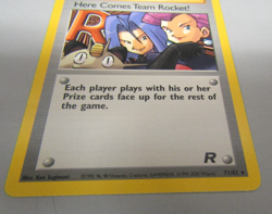 Pokemon Card - Here Comes Team Rocket! Trainer 71/82 Rare Vintage - Image 3