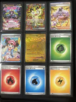 Pokemon: Perfect Order Complete Master Set-Near Mint-3 Promo cards-Binder Incld. - Image 1