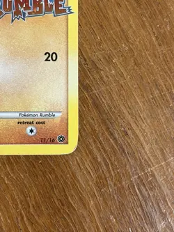 Pokemon Rumble Diglett Card 11/16 Moderately Played - Image 5