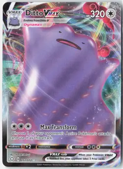 Ditto VMAX Shining Fates 051/072 Pokemon Card Holo - Image 1