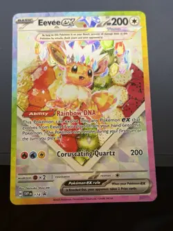 Eevee ex 174 SV Black Star Promo Card Prismatic Evolutions Pokemon TCG - Image 1