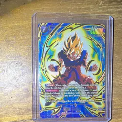 Bandai Dragon Ball Super Son Goku FS12-07 SR 45000 Holo Battle Card - Image 1