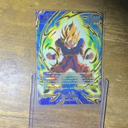 Bandai Dragon Ball Super Son Goku FS12-07 SR 45000 Holo Battle Card - Image 3