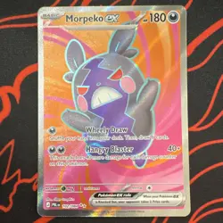 Pokemon TCG - Morpeko Ex Full Art Ultra Rare 102/084 - Pitch Black - NM - Image 1
