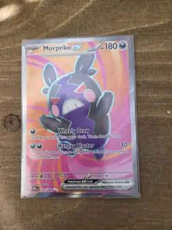 Pokemon TCG Pitch Black 102/084 Morpeko Ex Full Art UR Ultra Rare NM Pack Free - Image 1