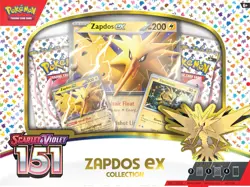 Pokemon TCG Scarlet And Violet 151 Zapdos Ex Collection Box 6Ct Case - Image 3