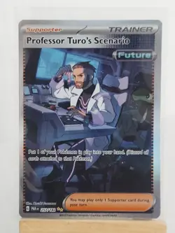 Pokemon TCG Special Illustration Rare Professor Turo's Scenario #257/182 Paradox - Image 1