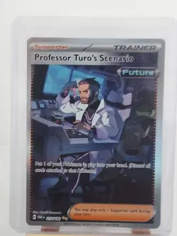 Pokemon TCG Special Illustration Rare Professor Turo's Scenario #257/182 Paradox - Image 2
