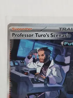 Pokemon TCG Special Illustration Rare Professor Turo's Scenario #257/182 Paradox - Image 3