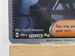 Pokemon TCG Special Illustration Rare Professor Turo's Scenario #257/182 Paradox - Image 5