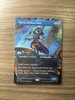 MTG Vnwxt, Verbose Host (Borderless) [Aetherdrift, Near Mint] - Image 1