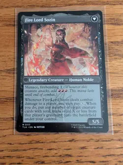 MTG The Rise of Sozin / Fire Lord Sozin - Avatar: The Last Airbender 0117 - Image 2
