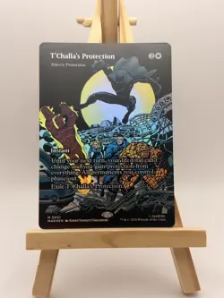 MtG T'Challa's Protection - Teferi's Protection (Borderless) Marvel Universe - Image 1