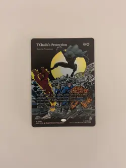 MtG T'Challa's Protection - Teferi's Protection (Borderless) Marvel Universe - Image 2