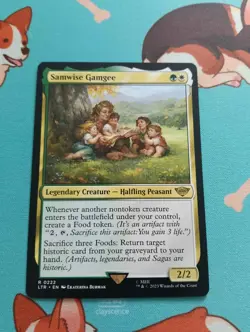 MTG Magic the Gathering - Samwise Gamgee - Lord of the Rings - Image 1