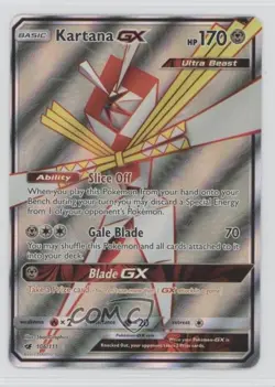 Full Art - Kartana GX Pokemon Sun & Moon Crimson Invasion #106 - Image 1